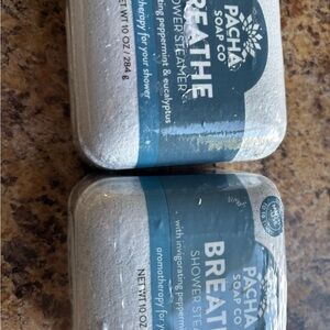 Pacha Soap Co. Breathe Shower Steamer Lot 2